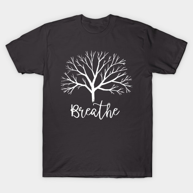 Breathe T-Shirt by Leela